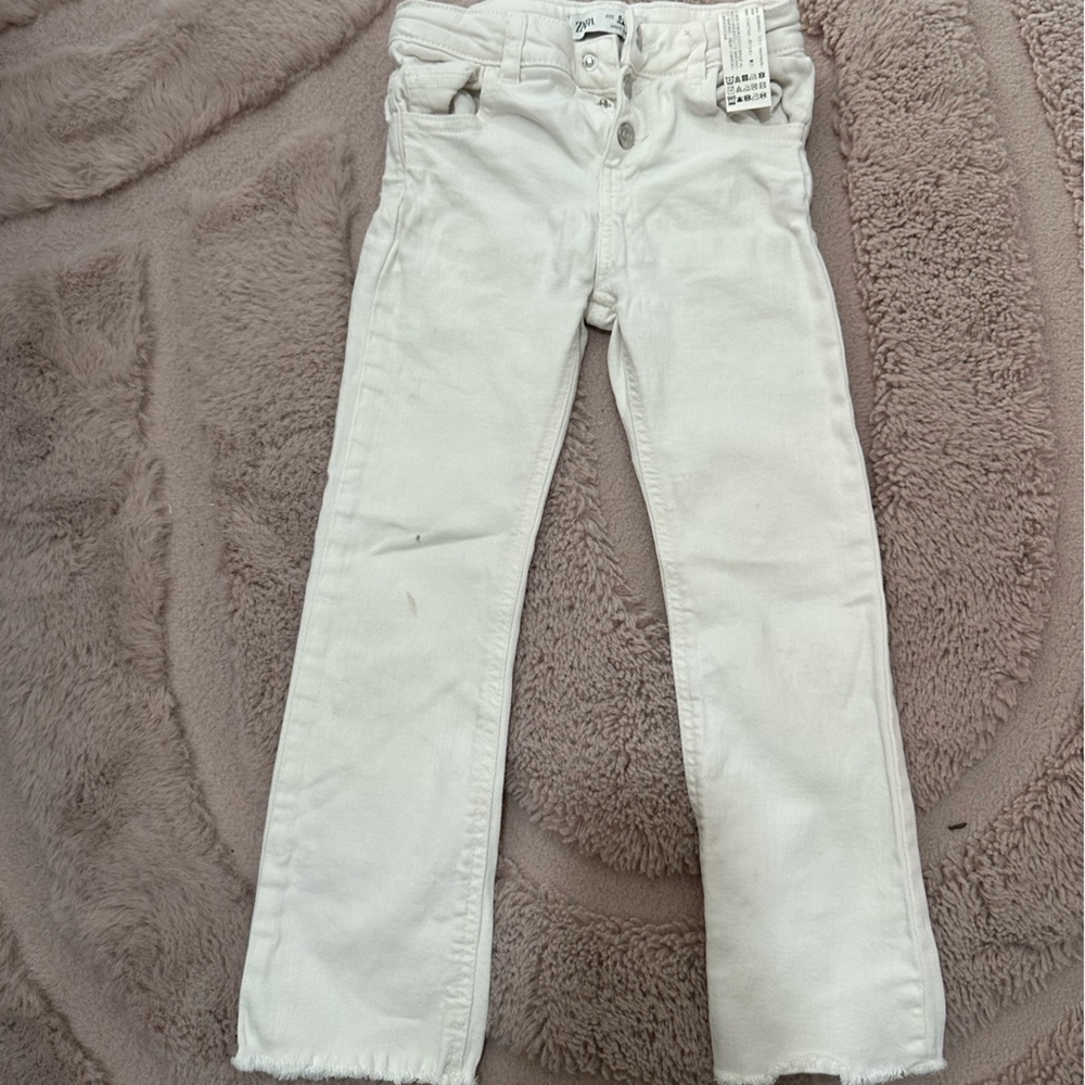 Zara Kids White Pants